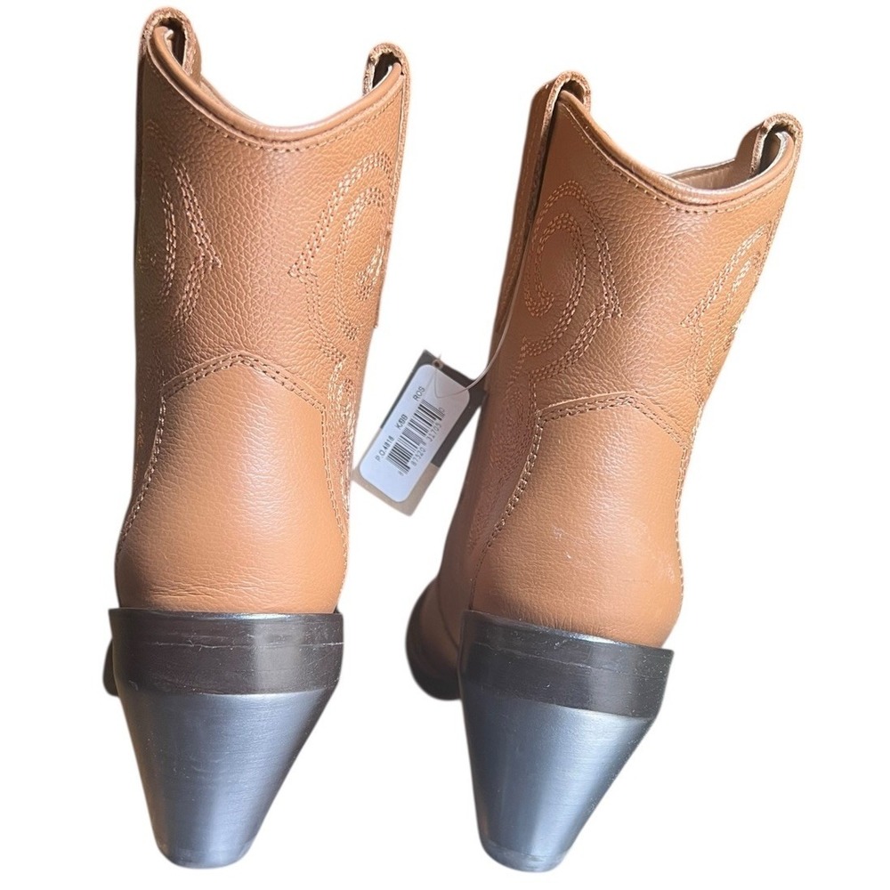 Dingo Pretty N Prissy Camel leather‎ Women's Western Cowboy Boots Size 6.5 NEW - Picture 6 of 16